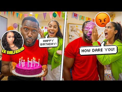 Secretly Getting My Fiancée To Sing HAPPY BIRTHDAY To My EX PRANK! *Doesn't End Well*