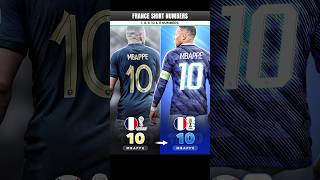 France's shirt numbers 💫👕 #france #football #shorts