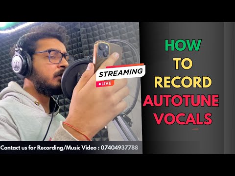 [Hindi] How to Record AutoTune Vocals at Studio | (GURU BHAI-STUDIO)