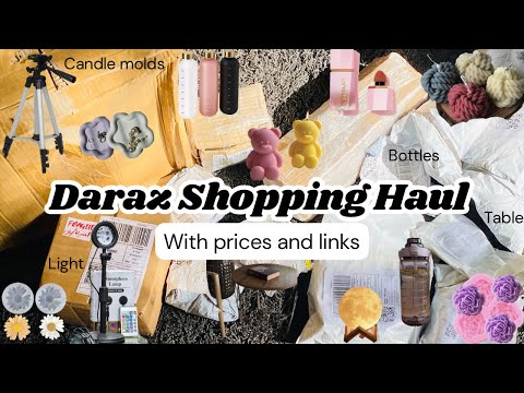 Daraz Shopping Haul🛍️🛒|Huge Daraz Shopping Haul| My First Daraz Shopping Haul🛍️😍| iqraw butt