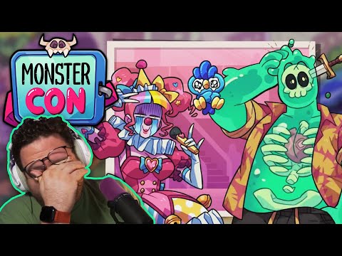 WE DID THE SAME VOICE | Monster Prom 4: Monster Con