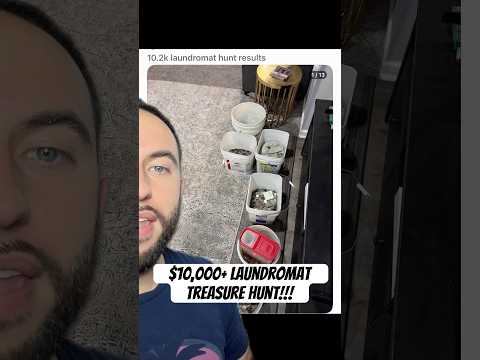 $10,000+ laundromat treasure hunt!!! #coins #coin #laundromat #collecting