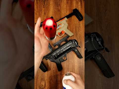 M320 Grenade Launcher Nerf Gun VS Airsoft Gun