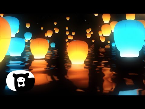 Hey Bear Relax - Lanterns - Relaxing Video - Calming Music - Stress Relief