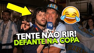 TENTE NÃO RIR COM O DEFANTE NA COPA DO MUNDO!😂🇧🇷 (part1)