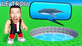 j’ai obtenu le SECRET LE PLUS RARE en PÊCHANT DANS UN TROU dans ROBLOX...
