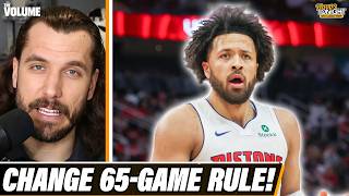 65-game NBA award rule NEEDS to be changed ASAP | Cade Cunningham x Detroit Pistons
