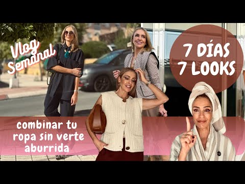 LOOKS PARA LA SEMANA CON ROPA DE NUEVA TEMPORADA / vlog / asesora de imagen y moda)