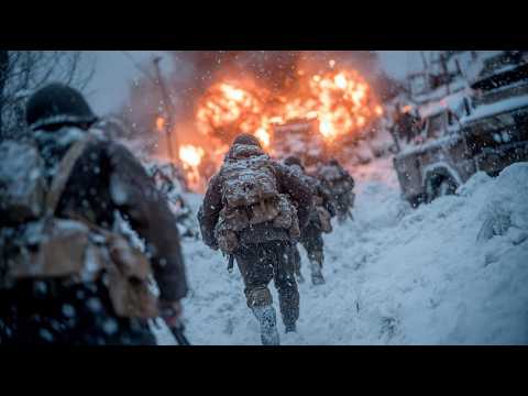 2025 Action Movie! Armored Vehicles Bombarded the Base, But Special Forces Launched a Counterstrike