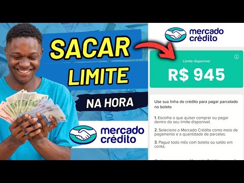 COMO SACAR O LIMITE DO MERCADO CRÉDITO NO MERCADO PAGO EM 2024   DINHEIRO NA HORA