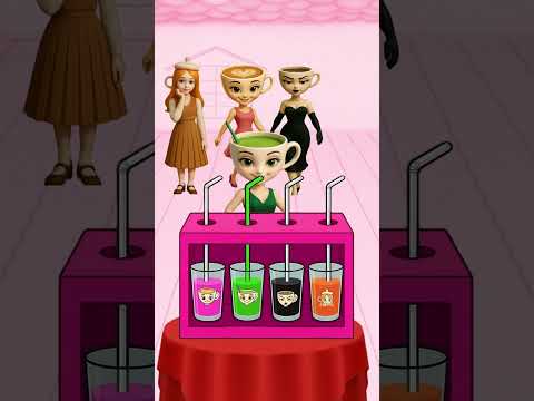 Bantu Ballerina Pilih minuman Strawberry #shorts #ballerinacappuccina #tungtungsahur #anomalicantik