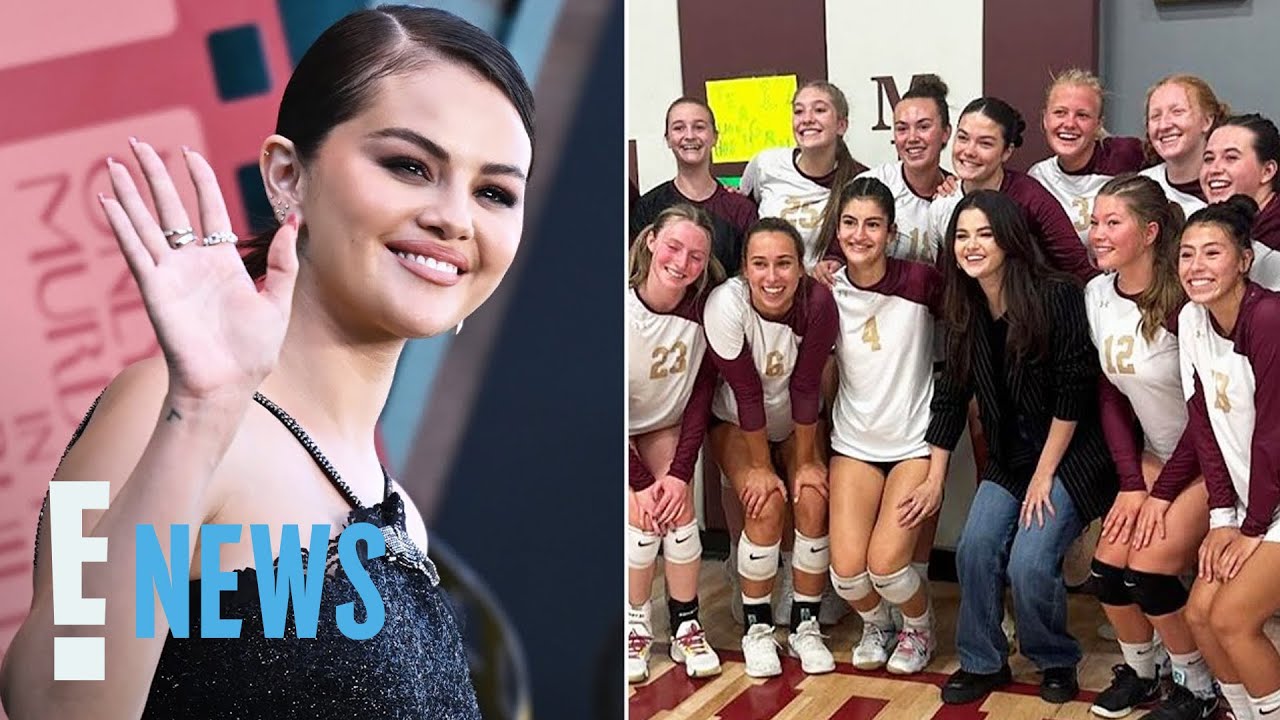 See Selena Gomez Surprise a High School Volleyball Team With an Unexpected Appearance!