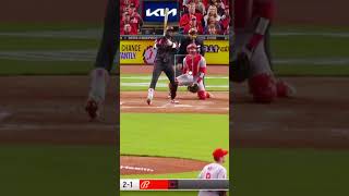 Tyler Stephenson and Elly De La Cruz go deep! #mlb #reds #shorts #shortsfeed #fyp