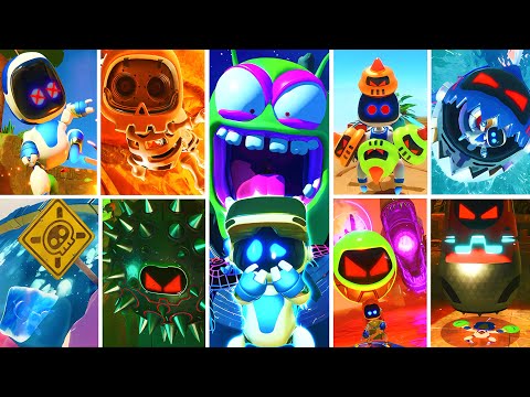 Astro Bot All Deaths | Fails & Game Over (PS5)