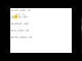 Multiplying and Simplifying Radicals