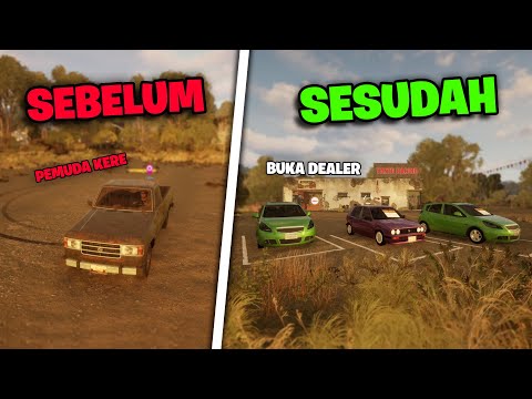 Gua Membangun BISNIS Dari MISKIN Sampai Punya DEALER MOBIL Di Car Dealer Simulator