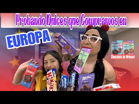 Probamos dulces de EUROPA 😋🇪🇺