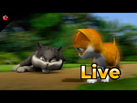 🔴 LIVE STREAM 🎻 Tamil Cartoons for Kids: Kathu Poonai Adventure