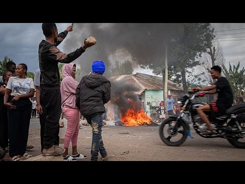 YouTube video thumbnail: Unrest Erupts in Tanzania as Main Opposition Candidates Barred From Election