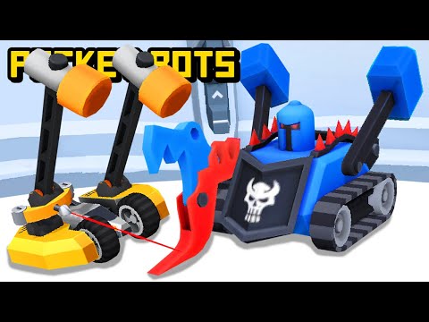 ประกอบหุ่นยนต์ติดอาวุธต่อสู้!! | Pocket Bots [ เกมส์มือถือ ]