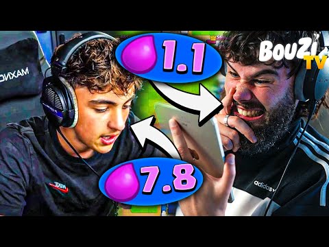 DECK LE MOINS CHER AVEC DECK LE PLUS CHER SUR CLASH ROYALE AVEC INOX !