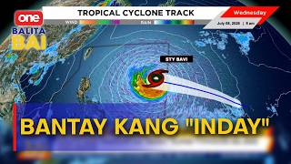 Bagyo nga tawgon og 'Inday,' super typhoon na ang kakusgon.