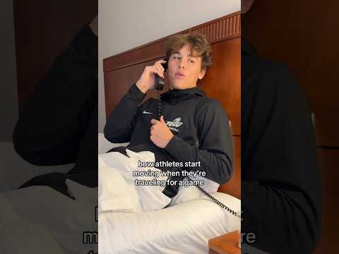 Athletes Traveling To A Game Be Like