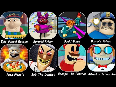 ROBLOX: POLICE GIRL PRISON RUN,BETTY'S NURSERY FIRST PERSON OBBY,ESCAPE PRISON OBBY NEW
