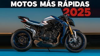 LAS MOTOS MÁS RÁPIDAS DE CADA MARCA EN 2025