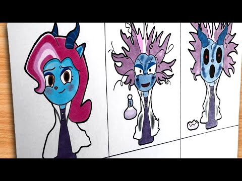 Dibujo My Sprunki OC:  [DR. ANTEL] Fase 1 a Fase 3 | CunsArt