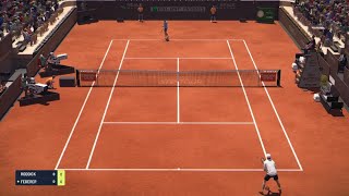 TIEBREAK Andy R. Roger F.