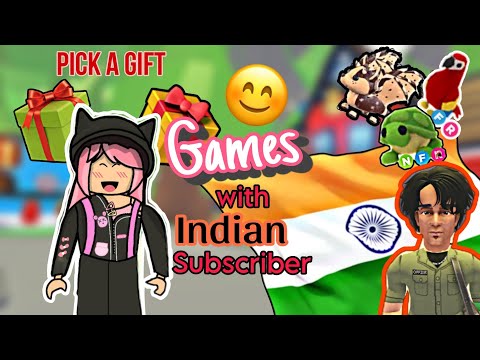 Playing with INDIAN FAN 🇮🇳 in Adopt Me - Did he win???? 😬😬😬😬