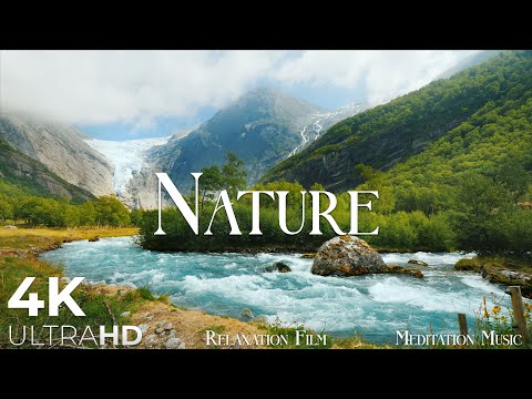 Nature Sounds bath with Beautiful Relaxing Music - 4k Video HD Ultra