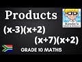 Multiplying and Simplifying Expressions