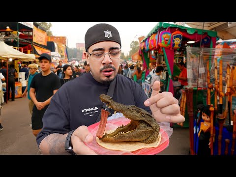 Comimos TODA LA COMIDA que nos vendieron en LA FERIA 🍔🌮🍖