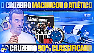 🦊😱 CRUZEIRO MACHUCOU O ATLÉTICO, DIZ RIZEK! RAPOSA ESTÁ 90% CLASSIFICADA