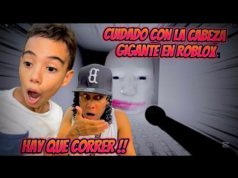 CUIDADO CON LA CABEZA GIGANTE!!ESCAPE RUNNING HEAD ROBLOX😱😰