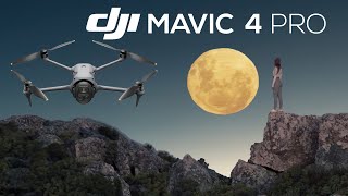 DJI Mavic 4 Pro: Full Moon Cinematic shots