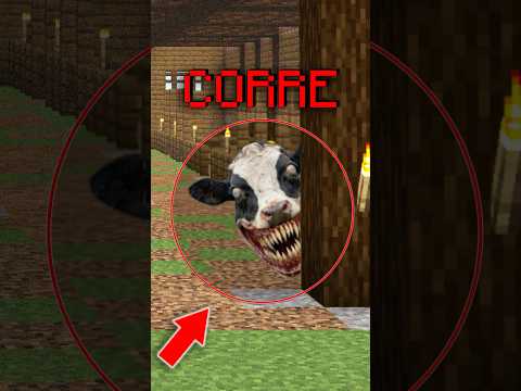 ESTA VACA ESTA EN MINECRAFT 💀☠️ #minecraft