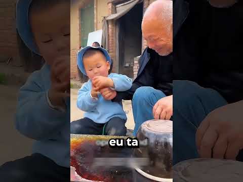 Il voulait juste donner de la nourriture à son grand-père 🥺❤️