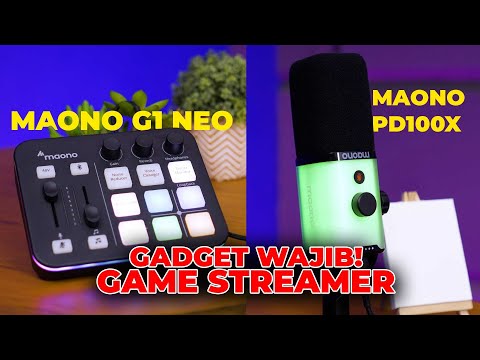 Review Maono PD100X + Caster G1 Neo - Podcast & Streaming Level PRO!
