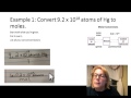 Converting Atoms to Moles