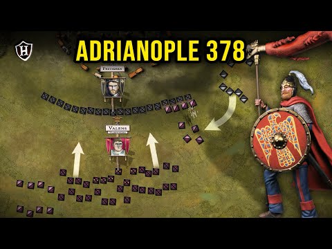 Battle of Adrianople, 378 AD - Goths challenge the might of Rome