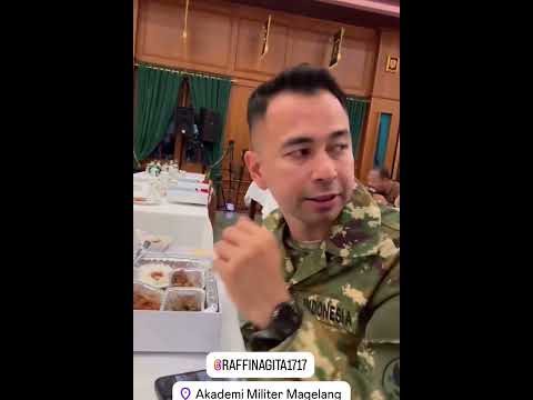Ketika raffi kurang selera makan NO MERI NO HAPPY MAKAN MALAM #raffiahmad #raffinagita #prabowo