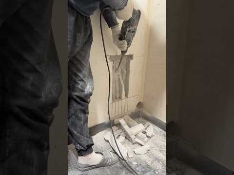 Никогда не делай сантехнику до штукатурки стен!