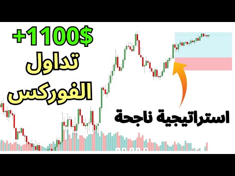 كيف تحقق 1100 دولار يوميا من تداول الفوركس؟ استراتيجية بسيطة وناجحة!