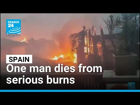 YouTube video thumbnail: Wildfires in Spain Kill one Person as Thousands Forced to Flee