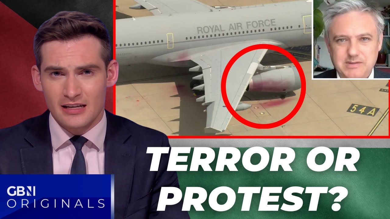 “TERROR” or Protest? PALESTINE ACTION Strikes UK Military Base – What Next for Britain?