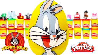 Huevo Sorpresa Gigante de Bugs Bunny en Español de Plastilina Play Doh