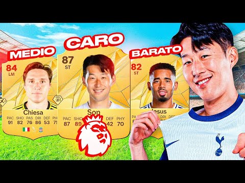 EL MEJOR EQUIPO BARATO, MEDIO Y CARO DE LA PREMIER EN EA FC 25 !!